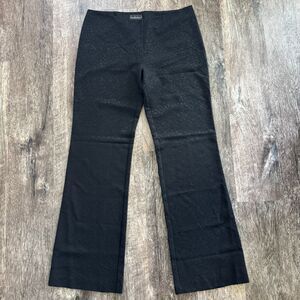 Roccobarocco Jeans Italy Black Cheetah print vintage pants - 34 in waist
